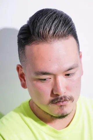 ショート パーマ 染谷 周のヘアスタイル