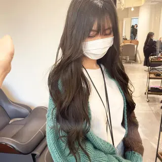 ロング カラー 髪質改善 Noe心斎橋店のヘアスタイル