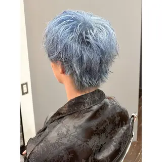 カラー メンズ キヨ メンズカット/パーマのヘアスタイル