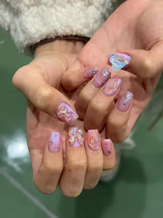 ネイル Nail Salon L'arc所属・💊大阪/心斎橋 moni🧠のネイルデザイン