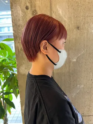 ショート piilo. かわい  なつみのヘアスタイル