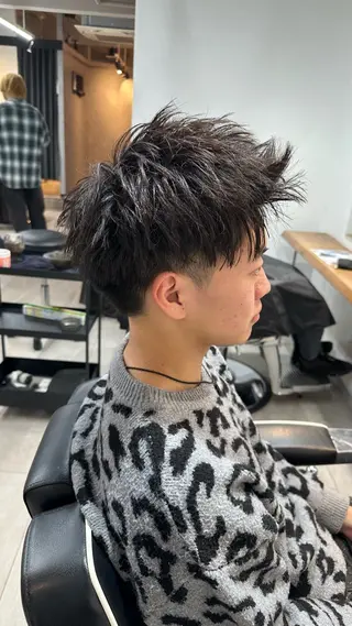 メンズ 浅岡律喜 /メンズ/フェードのヘアスタイル