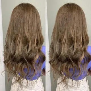 ロング カラー プルエクステ 🖤MIYUのヘアスタイル