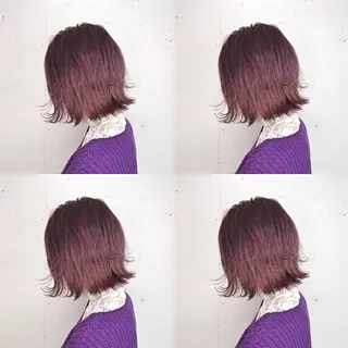 ショート ミルクティーベージュ 山本勝志のヘアスタイル