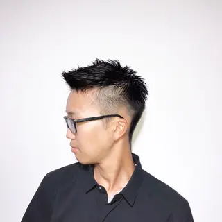 ショート メンズ scene自由が丘所属・自由が丘/メンズ/ ボブ/田丸のヘアスタイル