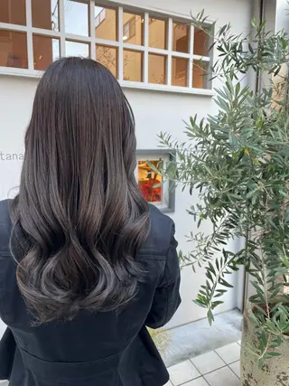 ロング カラー moon tico brae所属・顔まわりcut🌿 Hinakoのヘアスタイル