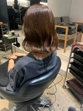 ミディアム カラー 🌈艶髪/髪質改善 新宿itouのヘアスタイル