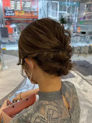 ミディアム ヘアアレンジ 金子 麗のその他イメージ