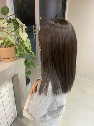 ミディアム カラー haruki所属・. nozomiのヘアスタイル