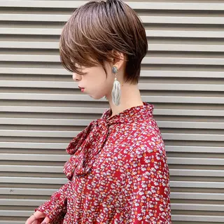 ショート calna by  elmo所属・ショート特化美容師 大阪京橋　大本　渉のヘアスタイル