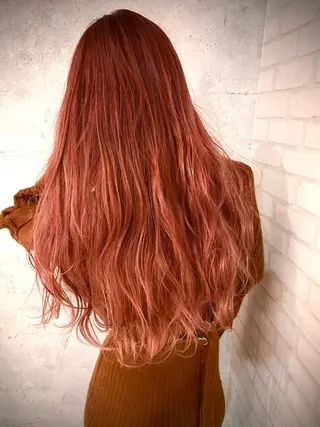 ロング カラー 中川歩 髪質改善 ツヤカラー【横浜】のヘアスタイル