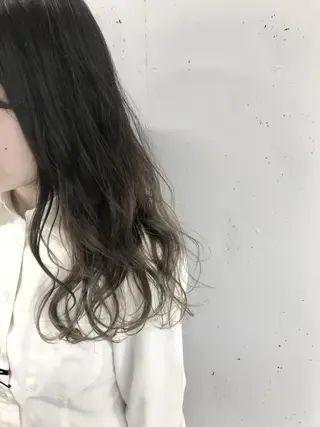 セミロング パーマ lok[ロク] 高田馬場のヘアスタイル