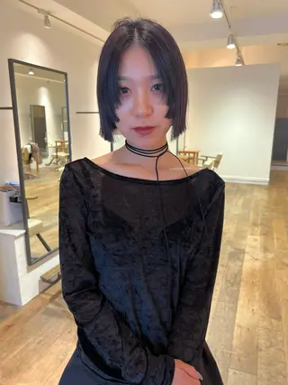 ショート 天王寺美容室/暖色 カラー/chikaのヘアスタイル