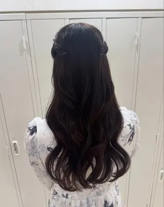 ロング mina .のヘアスタイル