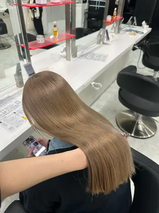 ロング 韓国ガーリー🤍ハイ トーン🤍Ayanaのヘアスタイル