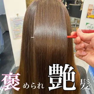 ロング 山下 祐輝のヘアスタイル