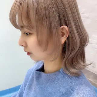 ミディアム カラー uros.所属・メンズパーマ/ エクステ🌞セナのヘアスタイル