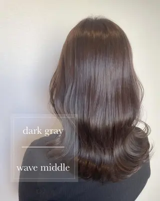 ミディアム カラー ヘアアレンジ topstylist 芳賀みなみのヘアスタイル