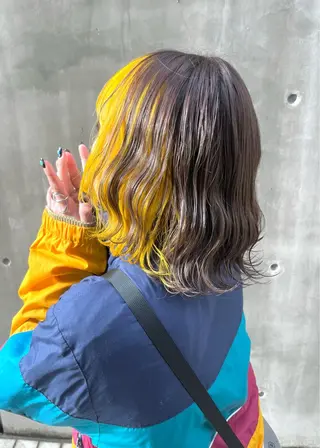 カラー 🟣金沢駅近covo SHUNNA🟣のヘアスタイル