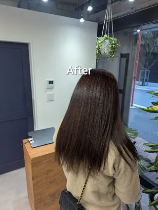 ロング カラー 23(土)のみ　平日 限定スパ受付可能🉑のヘアスタイル
