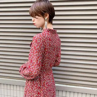 ショート calna by  elmo所属・ショート特化美容師 大阪京橋　大本　渉のヘアスタイル