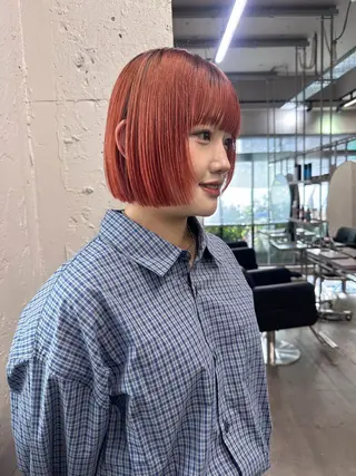 カラー ロングレイヤー ¥0🎀MEIのヘアスタイル