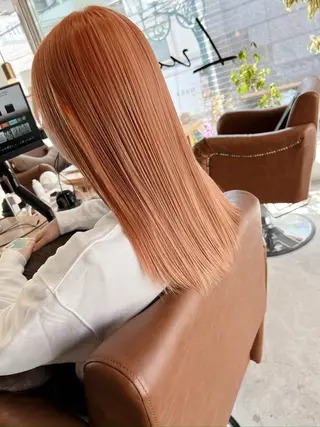 セミロング 髪質改善美髪特化 ルイス奈良のヘアスタイル