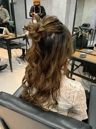 ロング ヘアアレンジ Emma ecole所属・Emma ecole /栄/RIOのヘアスタイル