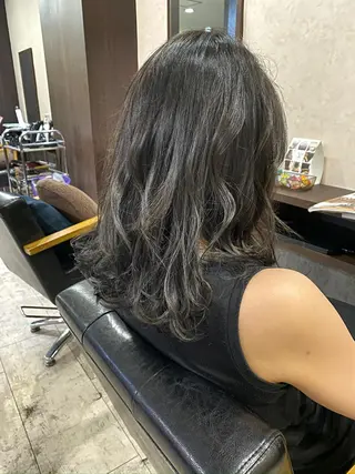 ミディアム パーマ指名1位✨ 針尾　完のヘアスタイル