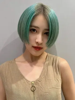 カラー ショート 💗ルシードスタイル REVE💗のヘアスタイル