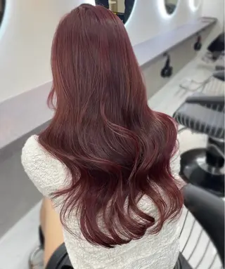 ロング レイヤーカット/ 艶カラー/亜澄のヘアスタイル