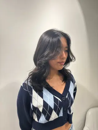 カラー AO所属・Haruka🌺 /ボブ/海外ヘアのヘアスタイル