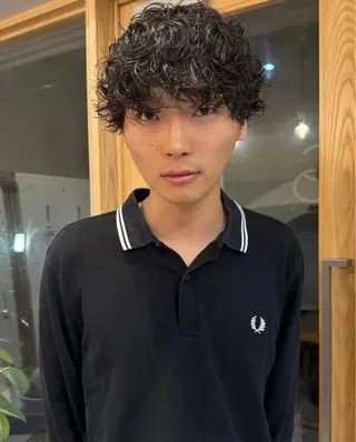パーマ メンズ パーマ mamiのヘアスタイル