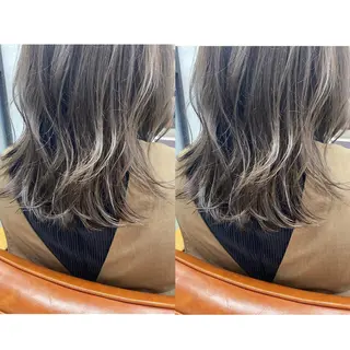 ミディアム カラー 艶カラー吉祥寺🌸 KAZUEのヘアスタイル