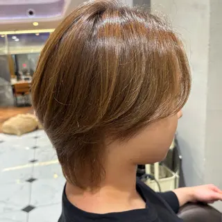 ショート メンズ shizuki🌙 /ヘアカラーのヘアスタイル