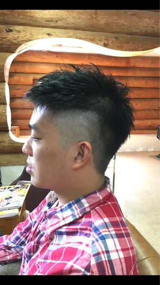 メンズ 中谷 浩子のヘアスタイル