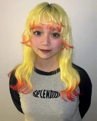 セミロング 🎀ハイトーン特化 konomi🎀のヘアスタイル