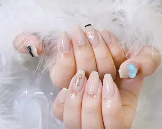 ネイル 🤎HARU 🧸のネイルデザイン