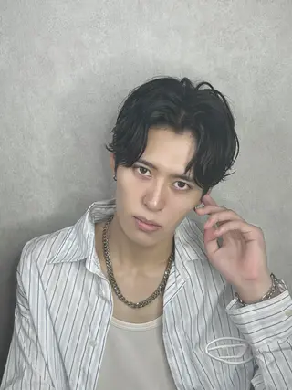 ショート メンズ 岩井 虎大郎のヘアスタイル