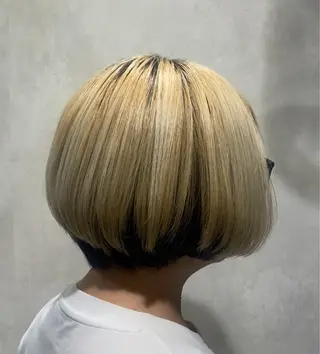 ショート HanaWa ebisu tokyohairsalon所属・馬場 彩のヘアスタイル