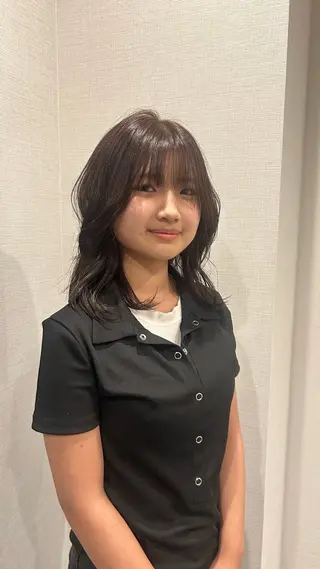 ミディアム 大阪梅田 HINA🍑✨のヘアスタイル