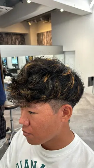 カラー メンズ パーマスタイル特化 / ryo🐉のヘアスタイル