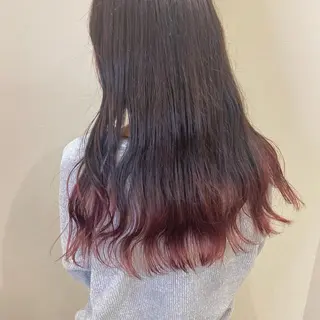 ロング カラー 🚀MOEKA ᵕ̈ ハイトーン💫のヘアスタイル