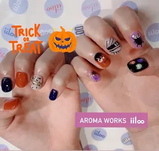 ネイル iiloo aromaworksのネイルデザイン