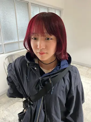 カラー SESSION所属・nao 𝜗𝜚のヘアスタイル