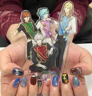 ネイル プライベートネイルサロンone nail所属・one nail 【カラフル/個性派】のネイルデザイン