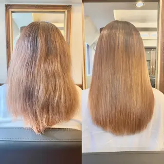 ロング 名古屋栄の髪質改善 トリートメント/清田のヘアスタイル
