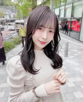 セミロング メンズミディアム パーマのヘアスタイル