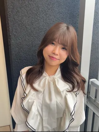 セミロング 🫧髪質改善•艶カラ ー特化🫧谷奥甲太のヘアスタイル