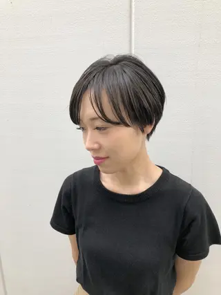 ショート カラー ノグチ ユウキ/ボブのヘアスタイル